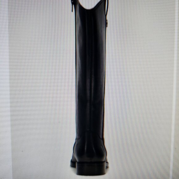 FRYE Melissa Inside Zip Tall Black Leather Riding Boots. NIB. Size 6.5 - Picture 6 of 11